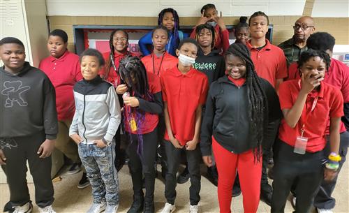 7th grade class